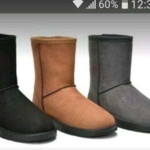 Sociology Midge Flocked Faux Fur-Lined Rainboots: